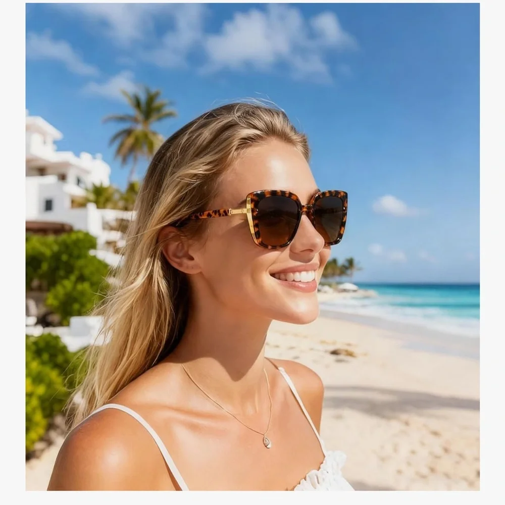 🆕 Oversized Sunglasses Classic Square Sunglasses